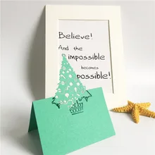 Новые 50 шт в форме рождественской ёлки Свадебные настольные таблички праздничное свадебное украшение место карта Место карты свадебные пользовательские 6Z SH219