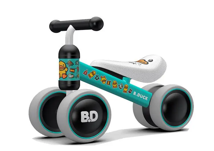 Babyfond Baby Balance Car ребенок Taxio четырехколесный ходунки для ребенка подарок - Цвет: C