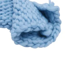 1 шт. мягкий милый Новорожденный ребенок Фотография реквизит искусственная шерстяная корзина набивное одеяло ковер