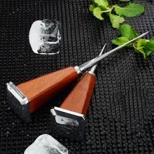 Измельчители льда Нержавеющая сталь льда Палочки бар Палочки топор, бар, зубил и 1-точка крюк ледовый