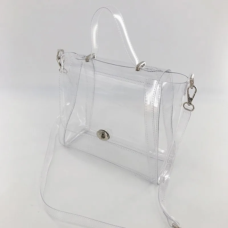 Modis ПВХ прозрачная сумка на плечо, женские роскошные сумки, женские сумки, прозрачная желеобразная сумка, сумка для основной сумки, женские сумки, Kkln