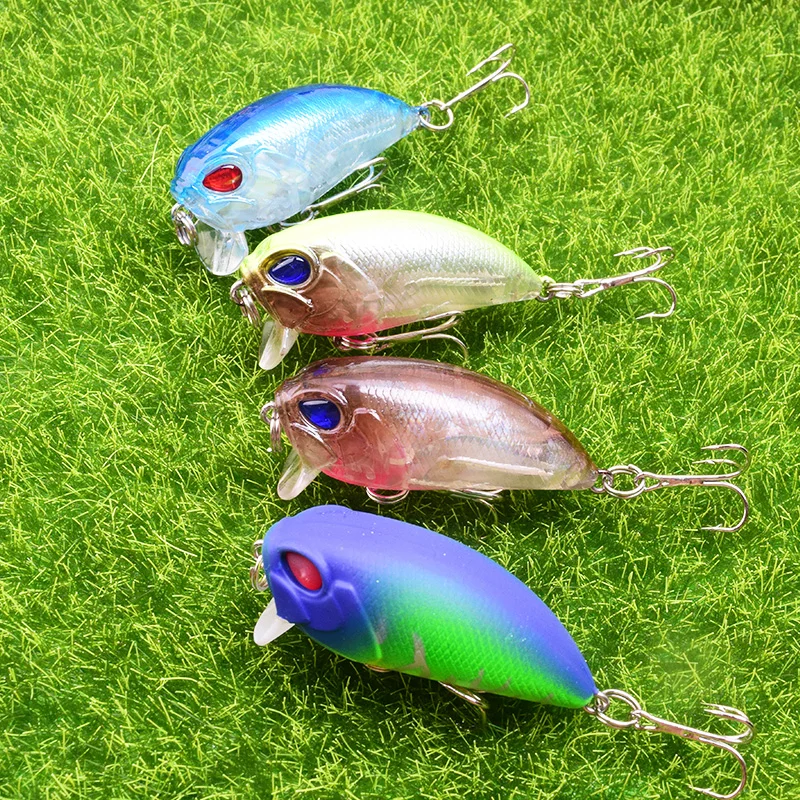 

1Pcs Topwater Crankbait Wobblers Fishing Lure 5cm 7g Artificial Crank Hard Bait Minnow Fishing Japan Fish Lures FA-593