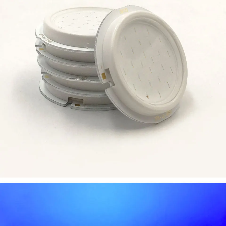 43mm Diameter Round COB LED Chip Natural White Blue Emitting Color LED Lamp Bulb 5W DC 15V LED Lighting Source for LED Downlight (9)