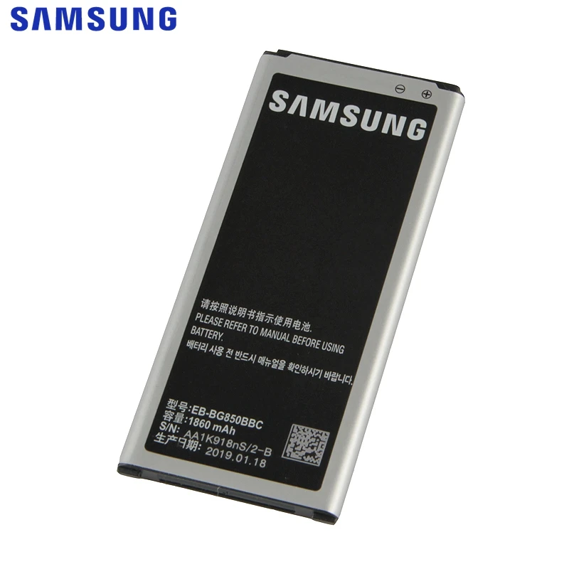 Оригинальная замена samsung Батарея для Galaxy Alpha G850 G8508S G850A G850Y G850K G8509V G850F EB-BG850BBE EB-BG850BBU