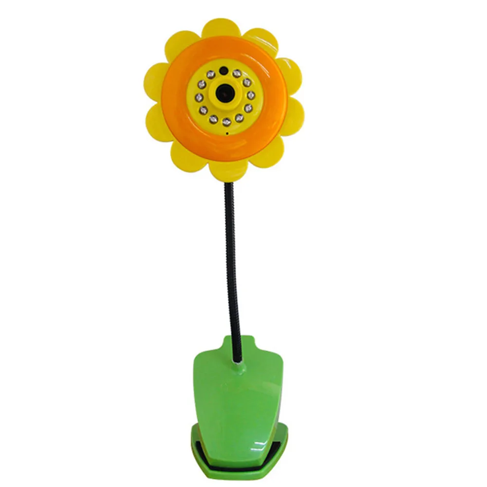 

New V380 Sun Flower Baby Monitors Wireless Cartoon Newborn Baby Mobile Health Video Radio Babysitter Wifi Camera Baby Monitor