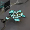 LLavero de tortuga de mar brillante, llavero luminoso de tortuga que brilla en la oscuridad, colgantes ► Foto 1/5