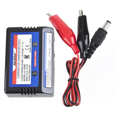 2pcs Hot sale Battery Balance Charger For 74 11V 2 3S 2S 3S Cells Li PO Battery RC Battery Balance Charger Promotion title=