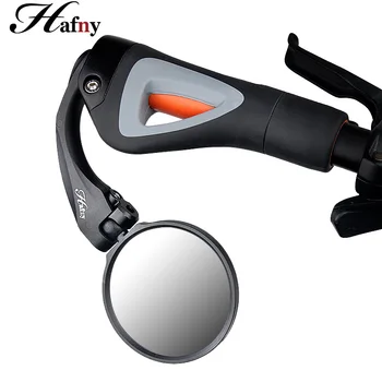 

Hafny Flexible Road Bike Mirrors Clear Rear View Bicycle Mirror Handlebar End Back Eye Safety Mirror For Bicycle Mirror