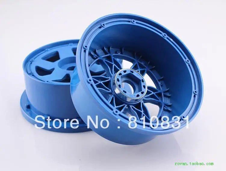 

Freeshipping  six-spoke nylon wheels of front wheels for baja 5B blue black