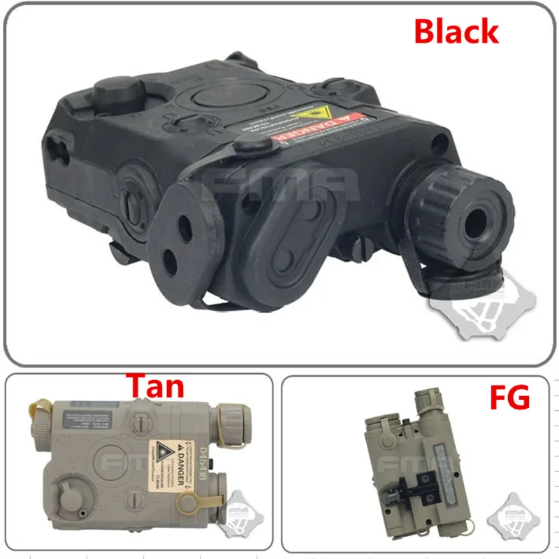 

Tactical view military empty battery cover Box dummy PEQ Battery Case Box 15 Tan / black / FG