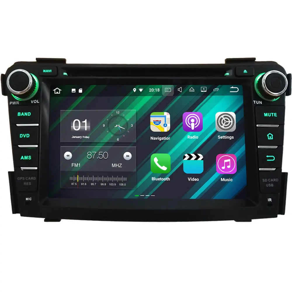 7 Android 7 1 2 Quad Core 2GB RAM DAB 3G 4G WIFI Car DVD font