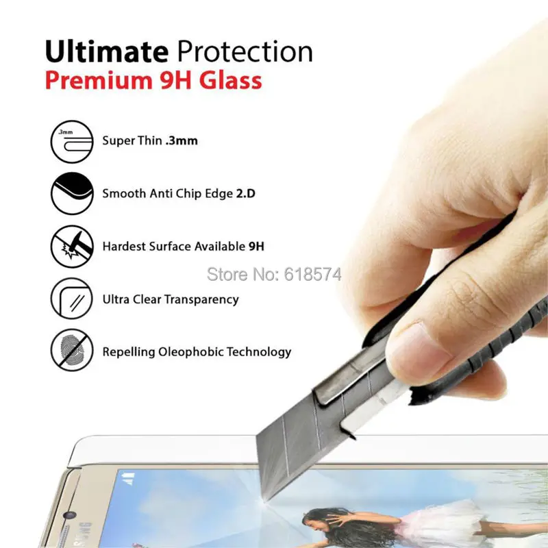 Для huawei P Защитное стекло для смартфонов 2.5D защитная пленка 9H Взрывозащищенный ЖК-экран протектор для huawei P Smart FIG-LX1