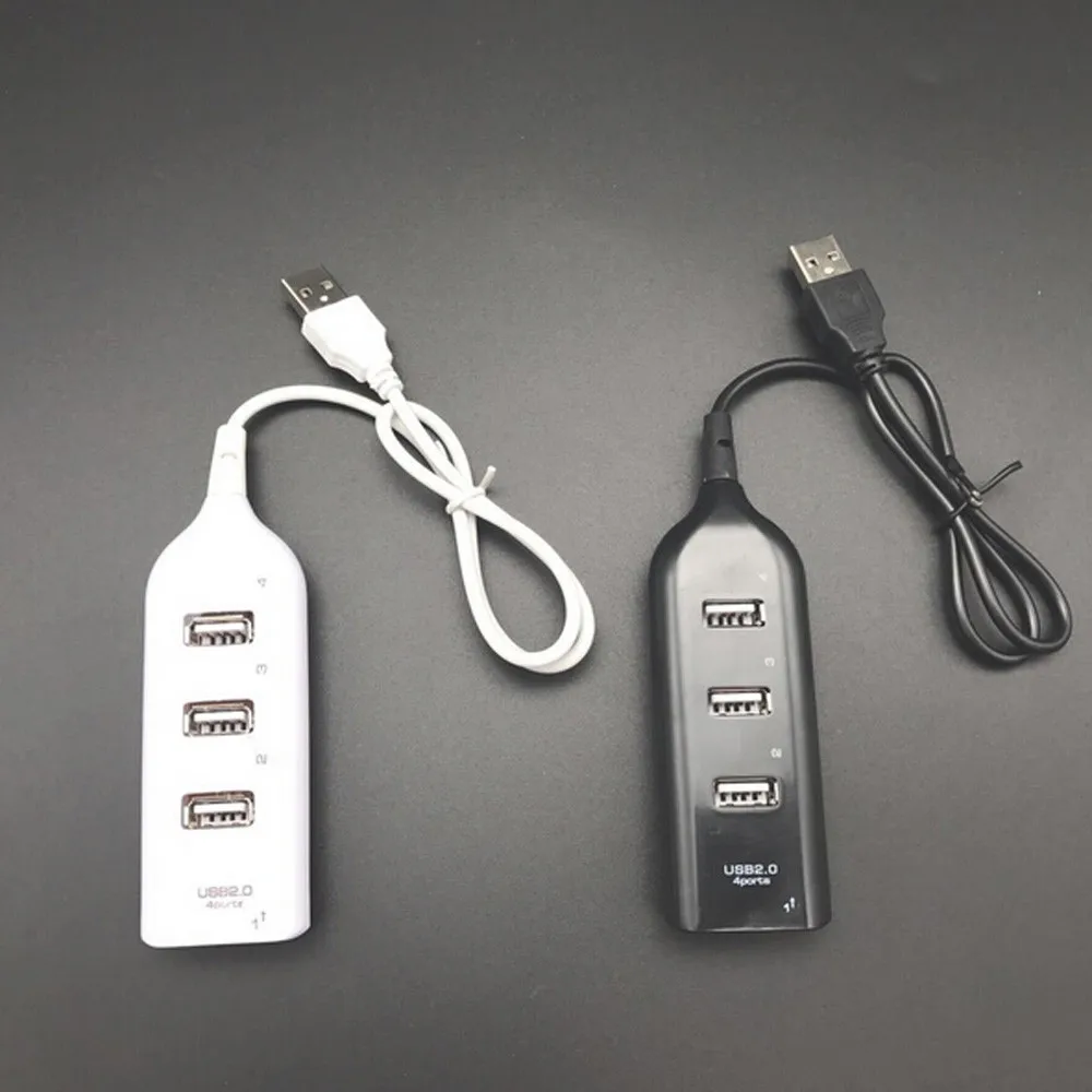 Высокоскоростной мультихаб 4 порта USB 2,0 разветвитель Расширение Настольный/ПК ноутбук адаптер Горячий подключи и играй