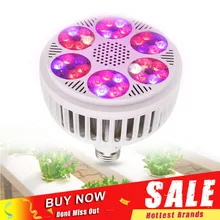 Новейший 120 Вт E27 Светодиодный светильник для выращивания 85-265 в светодиодный светильник для выращивания растений лампа для выращивания Гидропоника в помещении парниковый растительный цветочный светильник