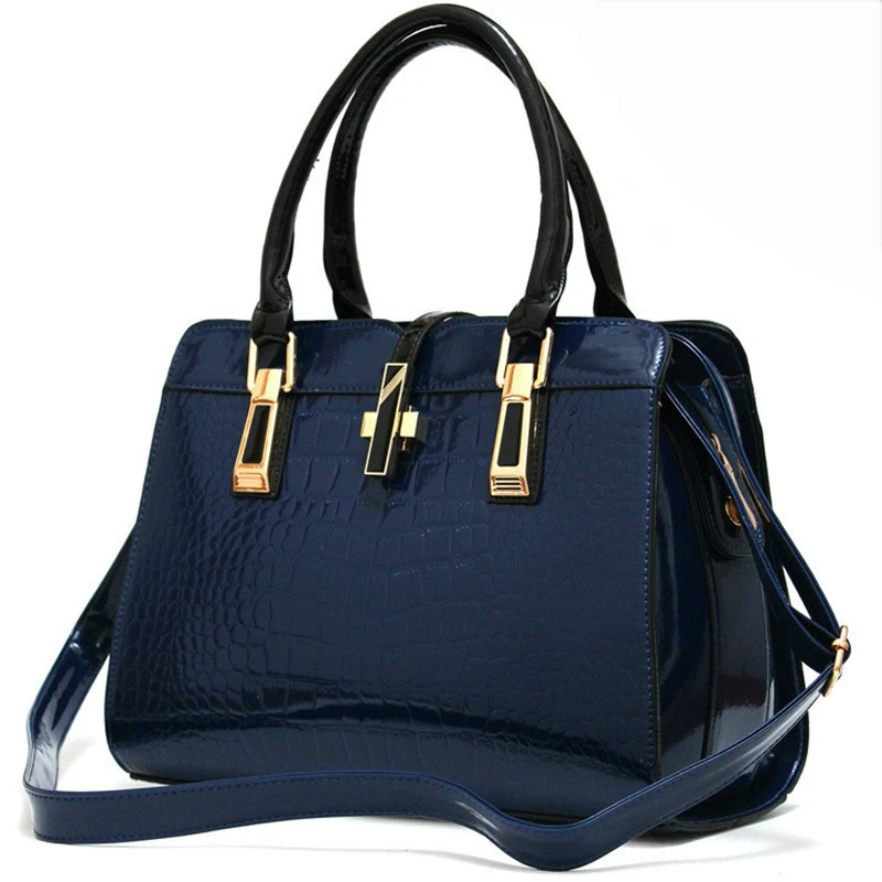 Navy blue ladies bags Clearance