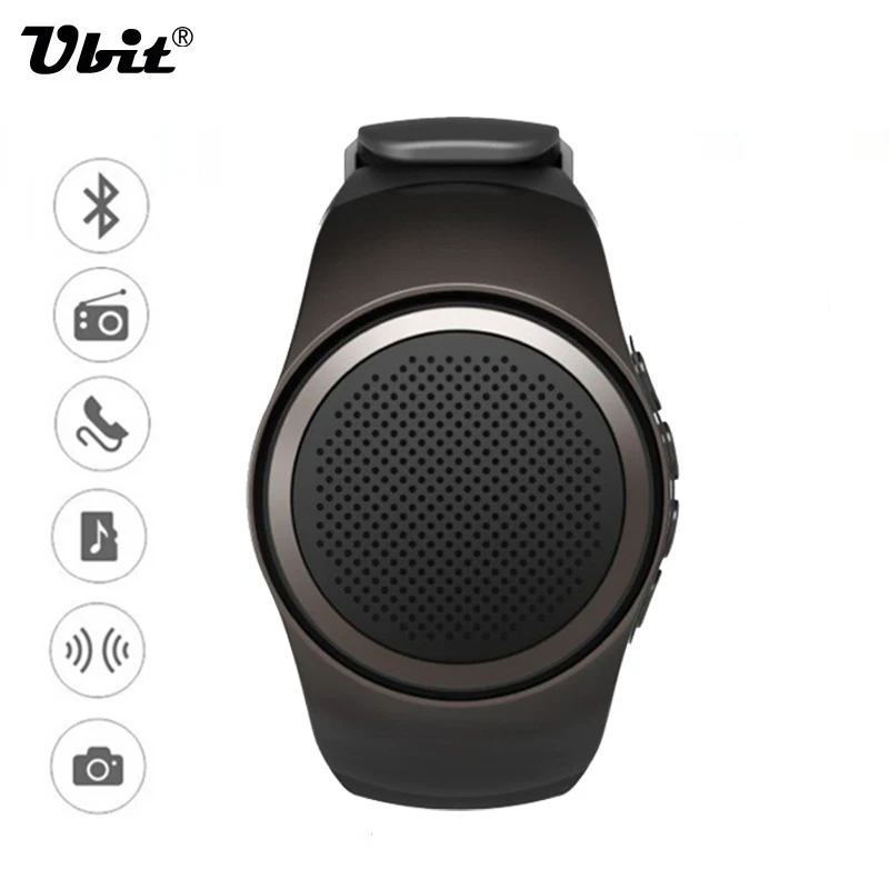 imágenes para Ubit b20 smart watch con disparador automático anti-pérdida de alarma de música del deporte mini altavoz bluetooth soporte de tarjeta tf fm radio manos libres imágenes para Ubit b20 smart watch con disparador automático anti-pérdida de alarma de música del deporte mini altavoz bluetooth soporte de tarjeta tf fm radio manos libres