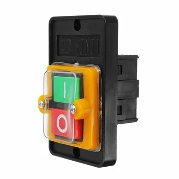 

On/Off Drill Motor Machine Switch Water Proof Push Button AC 220/380V KAO-5M Industrial Machine Switch