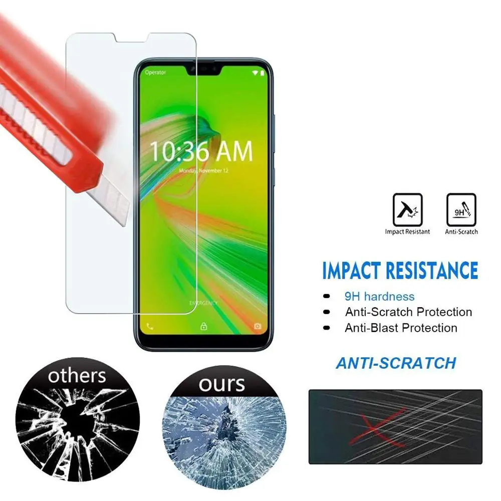 2 шт. ASUS Zenfone Max M2 ZB633KL 2.5D 9H закаленное стекло для Asus ZenFone Pro ZB631KL Защитная пленка