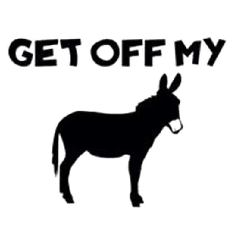14.6CM*11.9CM Vinyl Decal Sticker Funny Car Truck Diesel Salt Mule Car Stickers Car Decoration Black/Sliver C8-0248