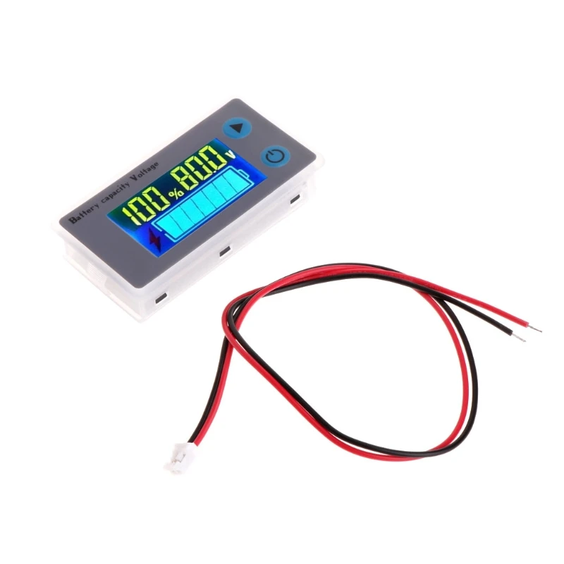 New High quality 10-100V Universal Battery Capacity Voltmeter Tester LCD Car Lead-acid Indicator