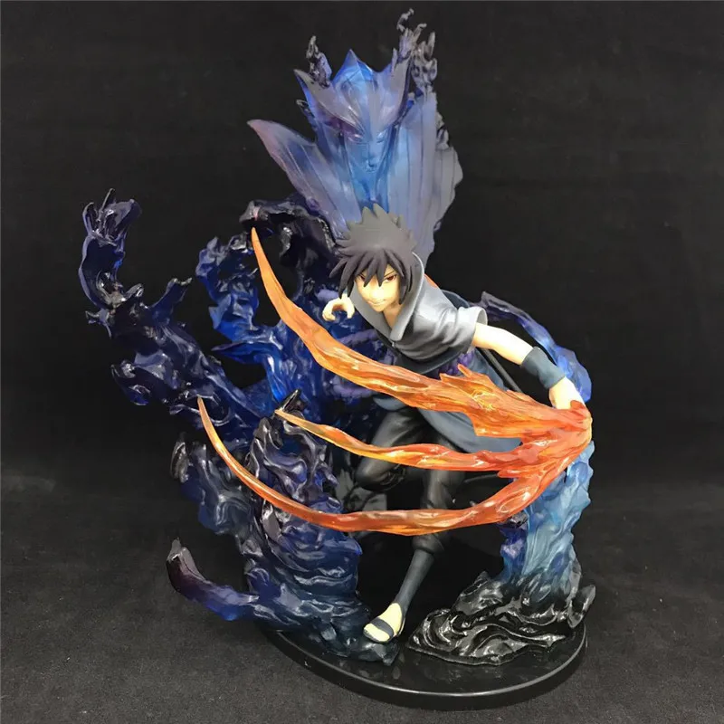 Аниме Наруто: Shippuden Uzumaki Naruto Uchiha Sasuke Hatake Kakashi ПВХ экшн фигурка Коллекционная модель