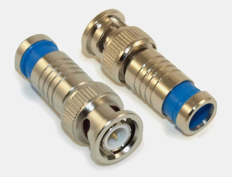 CCTV RG59 Coax BNC crimp on connector for 20pcs