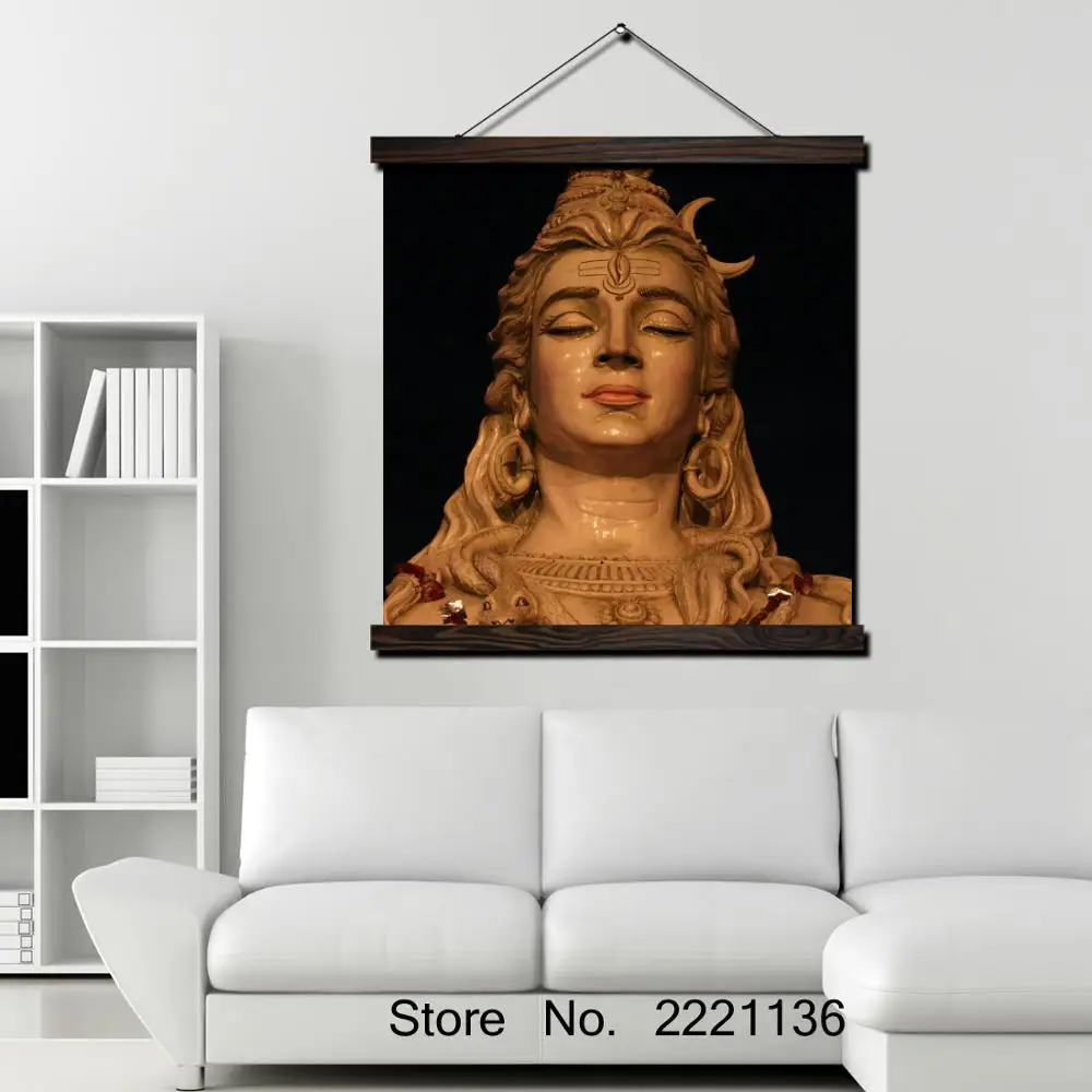 Милые картины Shiva HD с рисунком прокрутки Настенная картина подвесная Картина на