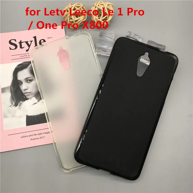 

Original TPU Phone Case Covers for Letv Leeco Le 1 Pro / One Pro X800 Matte Soft Silicone Back Cover Cases Capa Funda Para