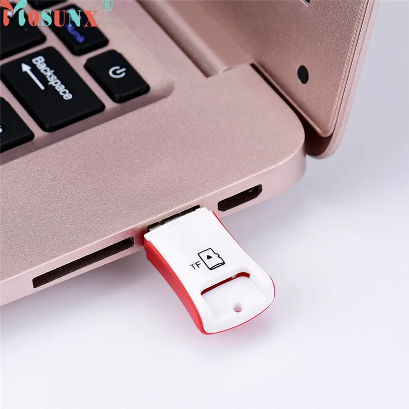 Mosunx Advanced Reader Mini USB 2,0 Micro SD TF T-Flash считыватель карт памяти адаптер 1 шт