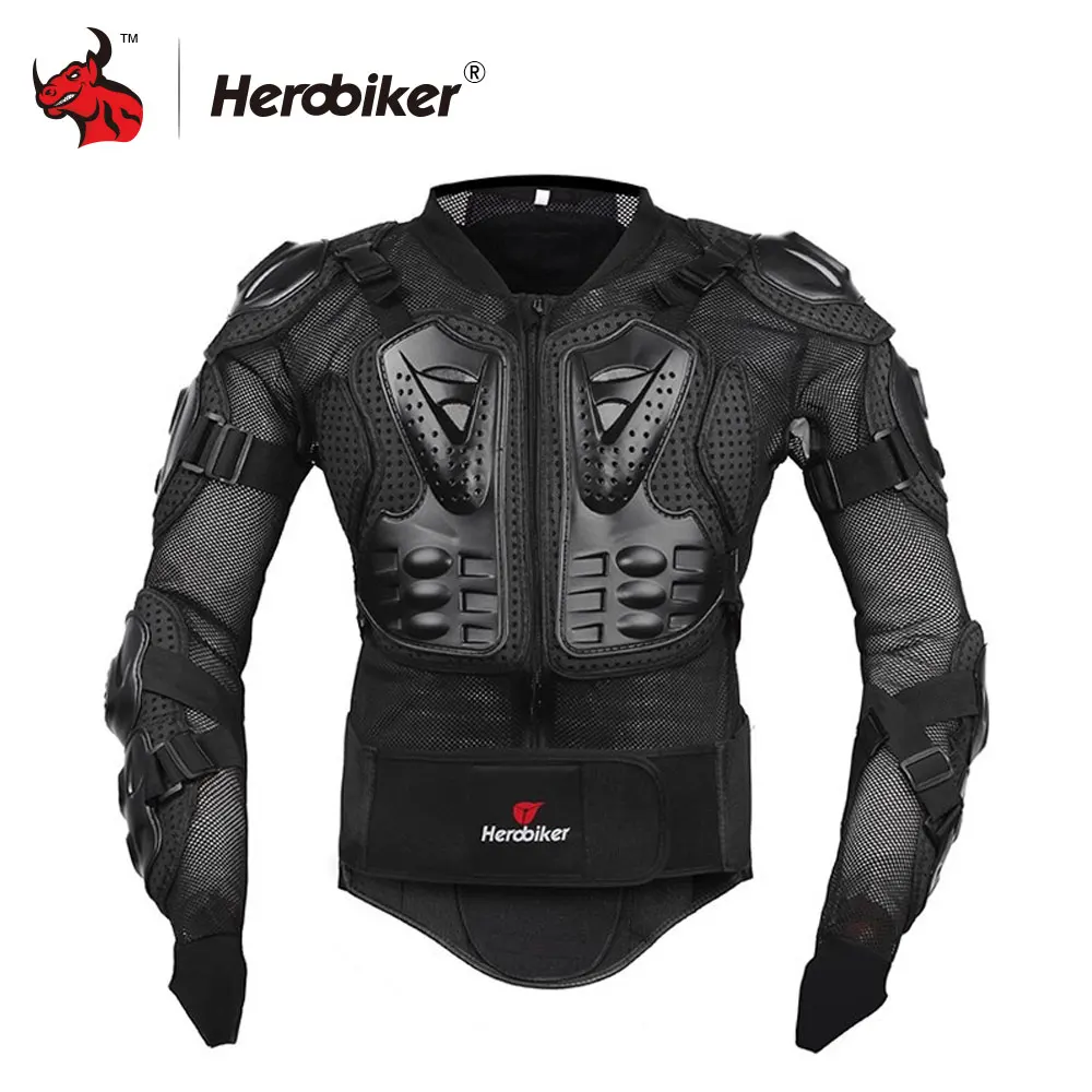Куртка мотоциклетная HEROBIKER Мужская бронированная броня для мотокросса гоночная