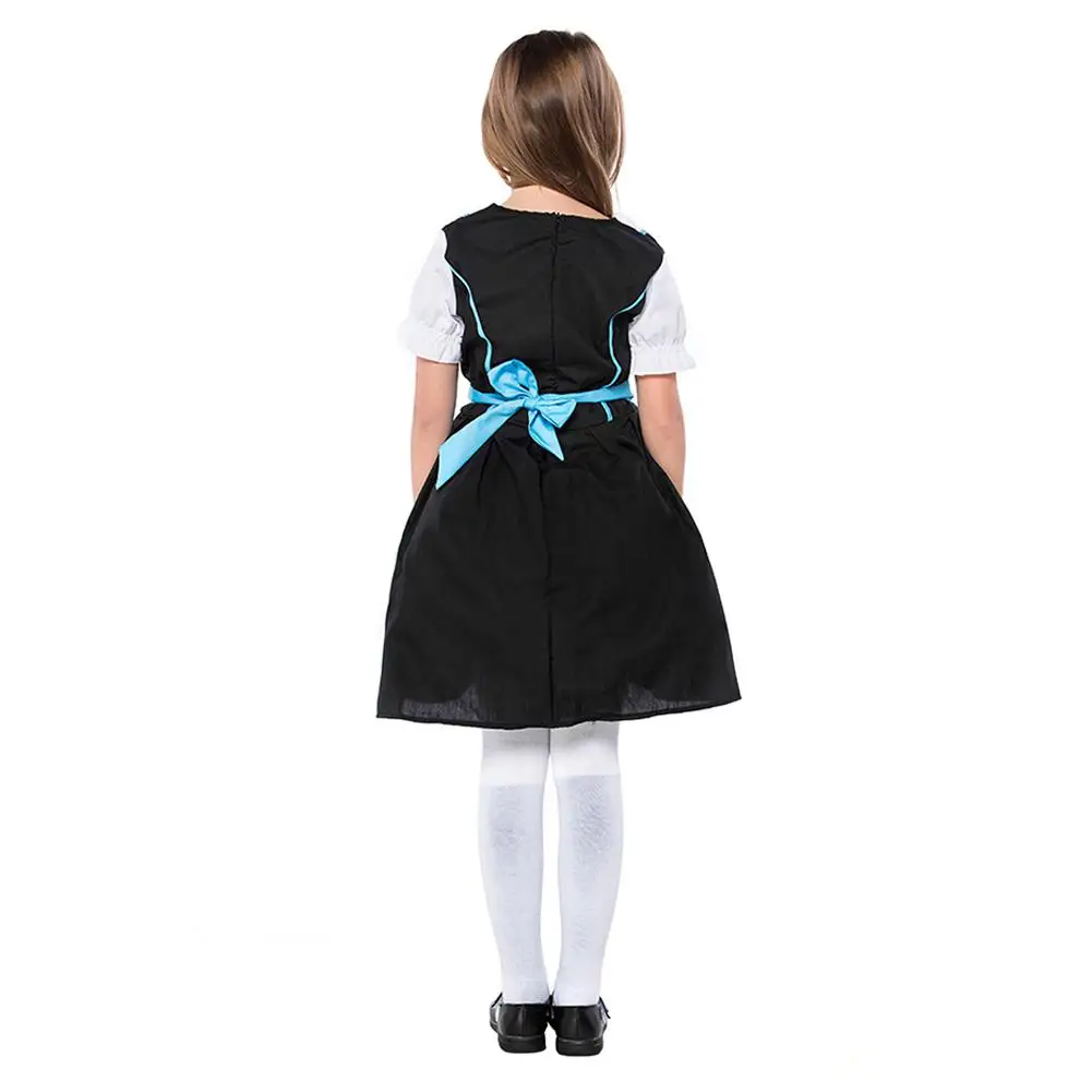 MISSKY Children Girl Fashion Oktoberfest Waitress Cosplay Costume Beer Festival Suit