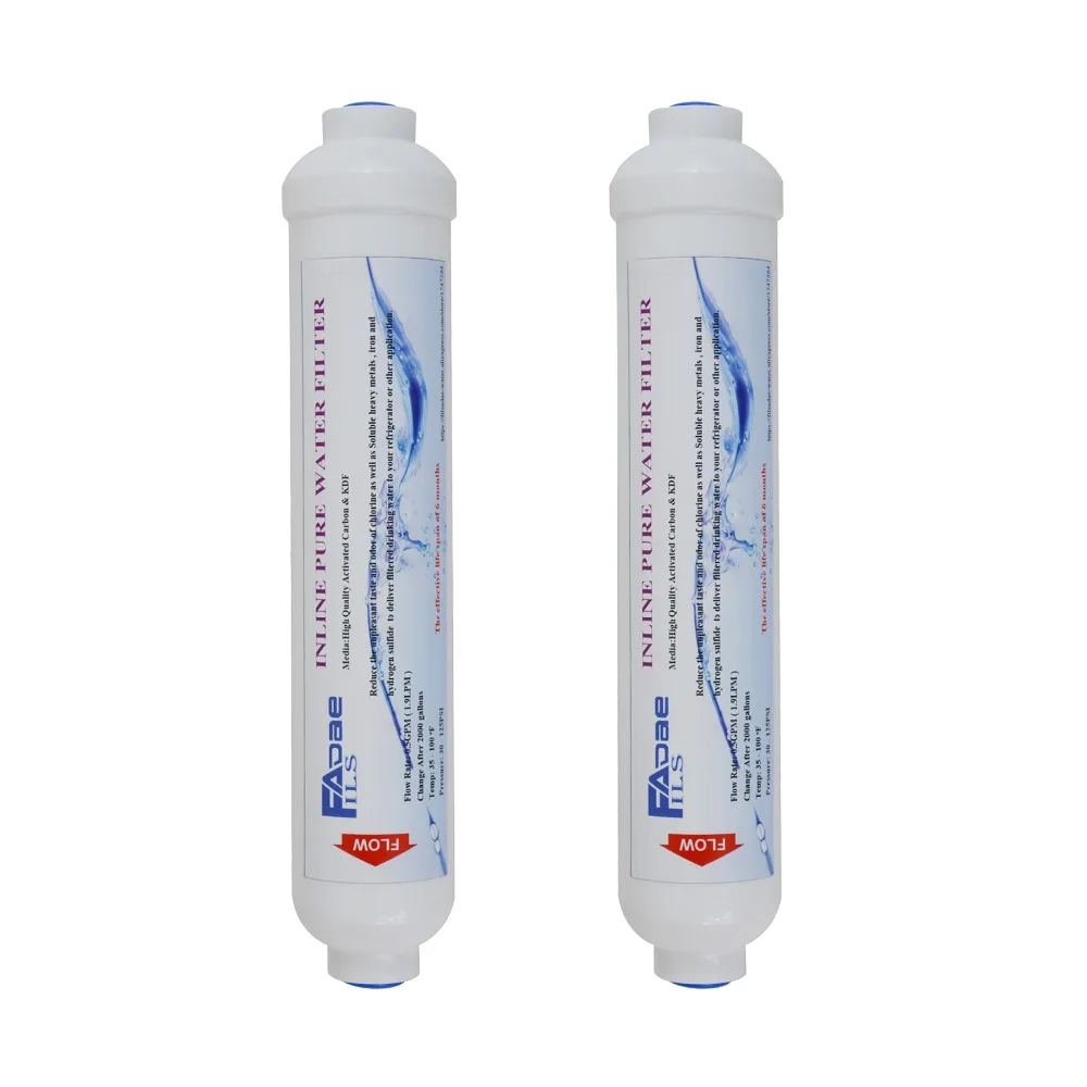 

10"X2" Inline GAC/KDF Filter with 1/4" FNPT