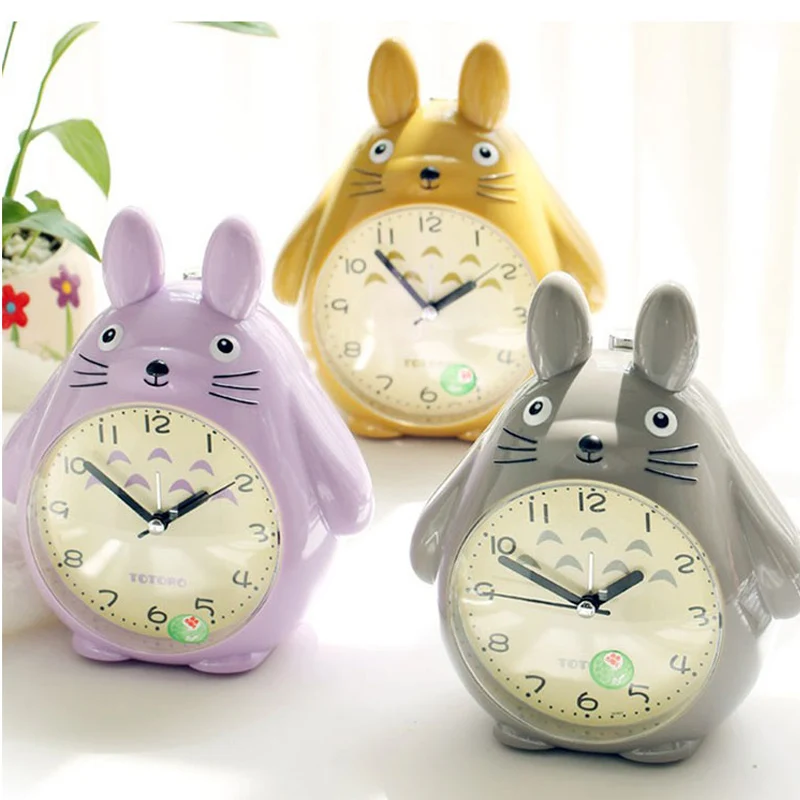 

Dragon cat cartoon child student alarm clock, quartz clock clock, modern timer pocket lamp LED mute family child alarm clock