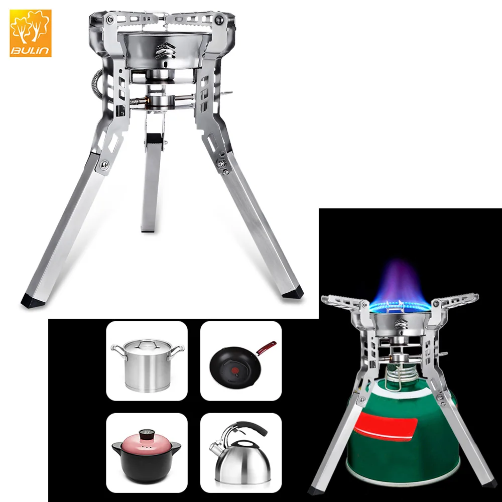 

Bulin BL100 B16 3800W Split Gas Stove Portable Hiking Picnic Stove Foldable Split Gas Stove Burner Outdoor BBQ Camping Equipment