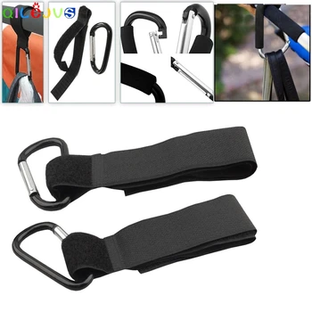 

Universal Buggy Mummy Pram Pushchair Carabiner Stroller Hook Shopping Bag 2Pcs-TZ