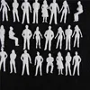 1:25-1:300 Scale 100PCS White Unpainted Architectural Model Figures People Hot Sale 2