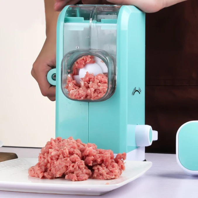 Manual Stainless Steel Blade High Quality Multifunctional Meat Grinder Rotary Sausage Maker Machine Meat Mincer For Kitchen Manual Stainless Steel Blade High Quality Multifunctional Meat Grinder Rotary Sausage Maker Machine Meat Mincer For Kitchen