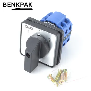 

Rotary switch 2 postion 660V 20A 2 pole universal switch