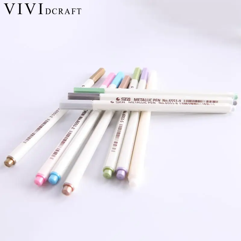 Vividcraft канцелярские принадлежности 1 шт/10 шт цветные конфеты маркеры альбом dauber