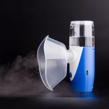 

Handhead Mini Ultrasonic Nebulizer Atomizer Inhaler Portable USB Rechargeable Mesh Nebuliser Humidifier Sprayer Health Care