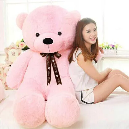 

2018 New arrival 220CM/2.2M huge large giant teddy bear plush stuffed animals kid baby dolls life size teddy bear Free Shipping