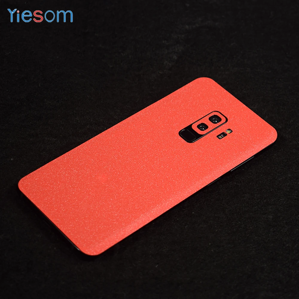 Back Stickers For Samsung Galaxy S9 Plus Body Paste 3D Flashing Matte Skin Protective Film S8 Note 8 |