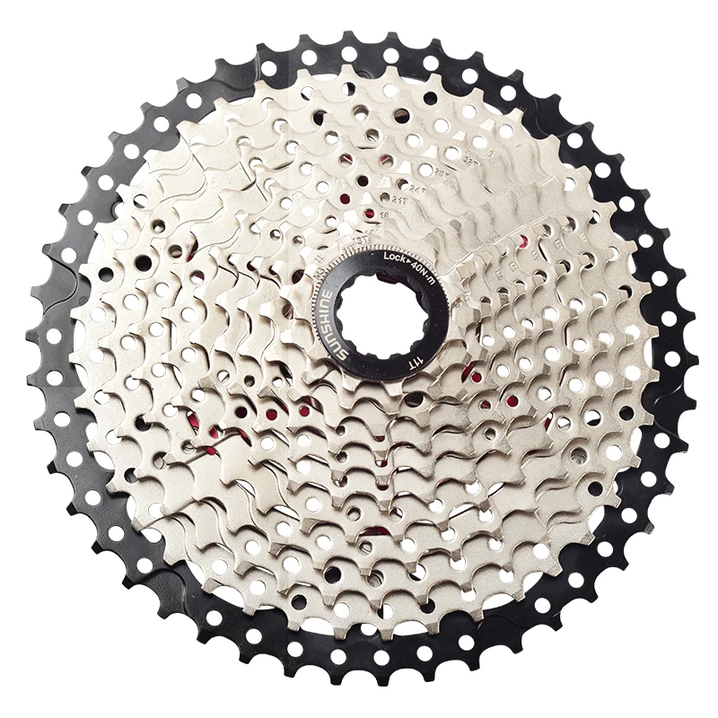 SUNSHINE MTB велосипедный Кассетный Маховик 11 velocidade 40 42 46 50T маховик 22 33 скоростной