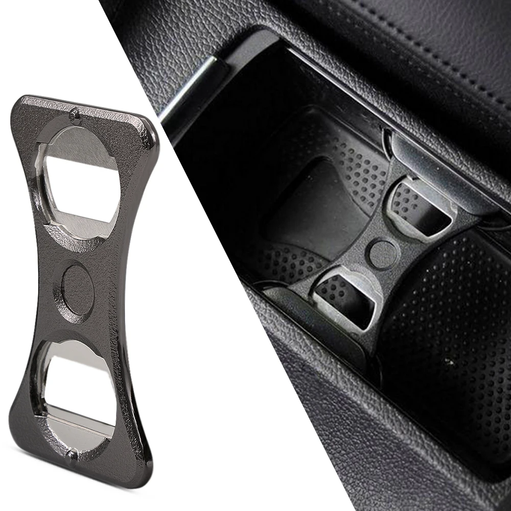 

Newest For Volkswagen For Golf For JETTA For Scirocco MK5 Bottle Opener Stainless Steel Cup Holder Divider Screwdriver