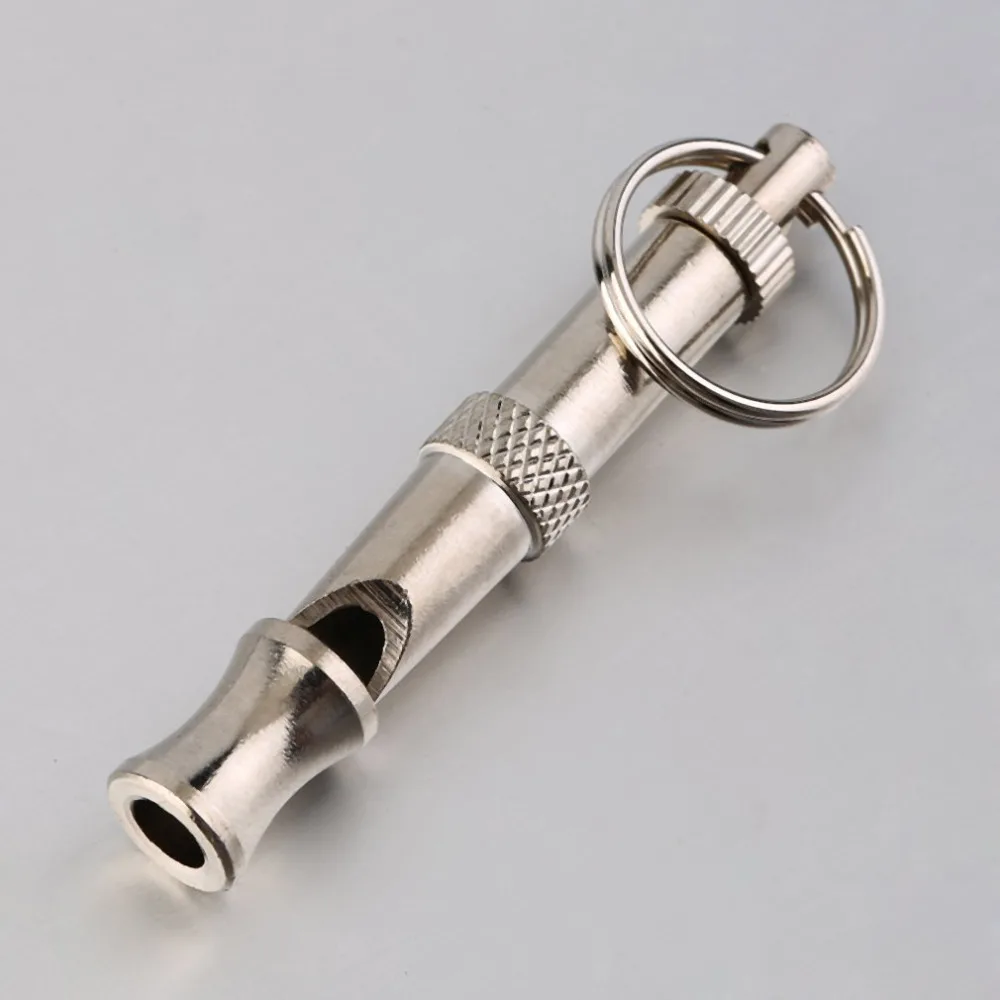 Pet Dog Training Whistle Obedience Supersonic Sound Pitch Ultra Sonic Quiet Discipline Metal/Black Key Ring Loop Sound Louder Pet Dog Training Whistle Obedience Supersonic Sound Pitch Ultra Sonic Quiet Discipline Metal/Black Key Ring Loop Sound Louder
