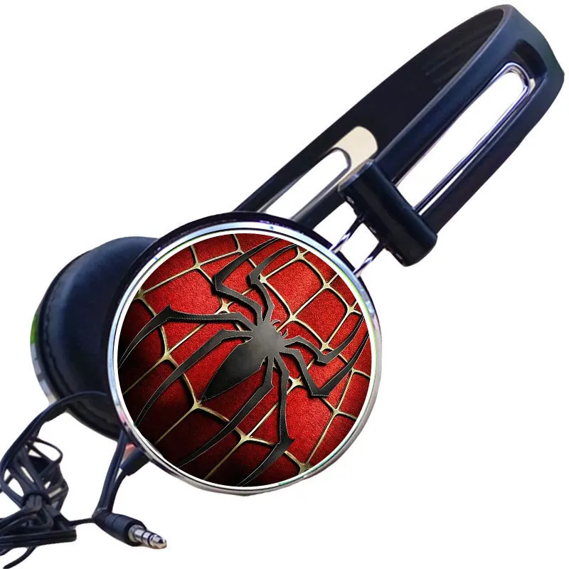 Wholesale Custom Spider Wired Cosplay Comics Headphone