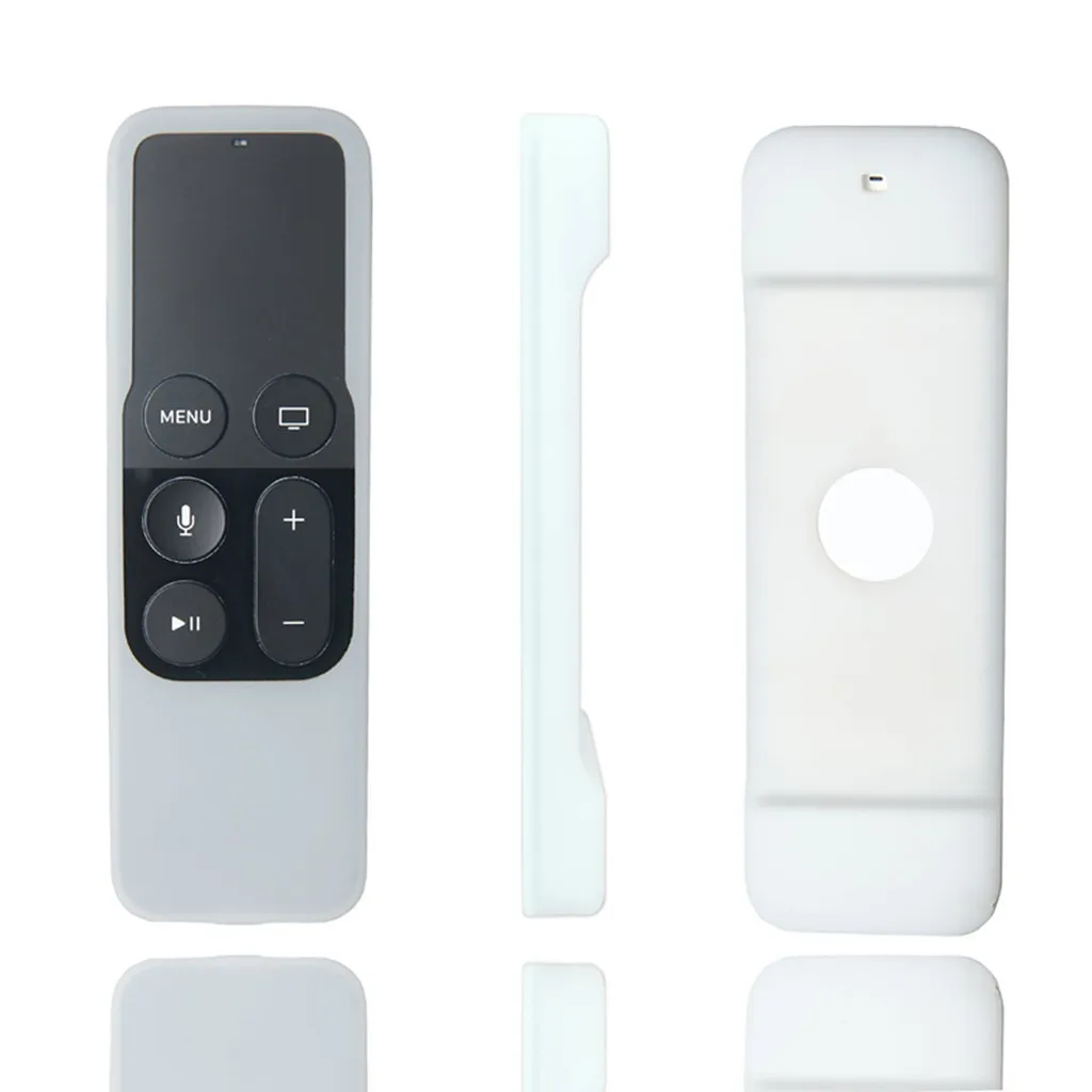   Anti Slip Shock Proof Silicone Gel Remote Cover Case for New Apple Tv 4th Gen Siri Remote Controller