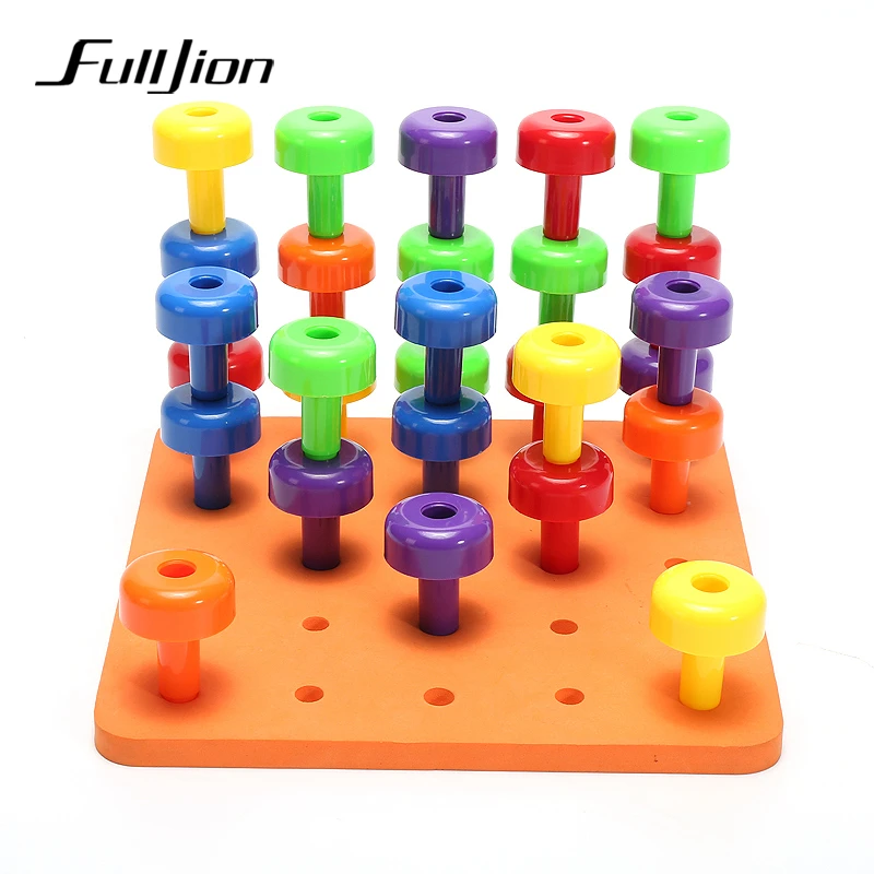 

Fulljion Learning Education Math Toys Hobbies For Children 3d Puzzle Montessori Models Building Block Eva Brain Game Funny Gifts