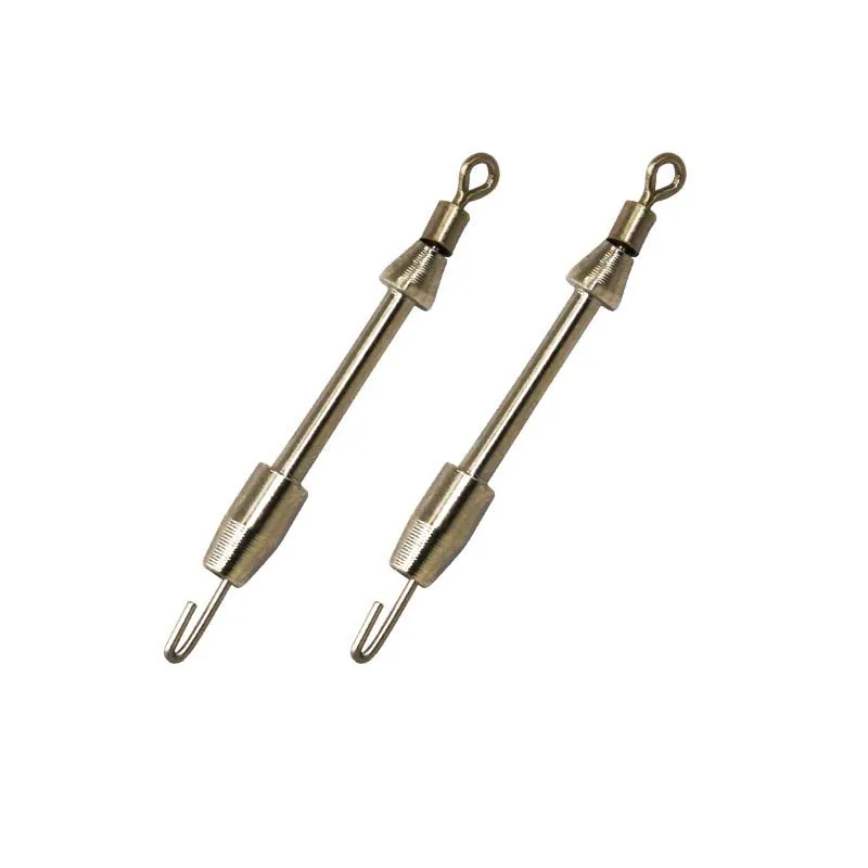 

Shared With Fish 3pcs\lot metal lead sheath tube fishing swivel with open hook connector swivel stopper Fishing Accessories