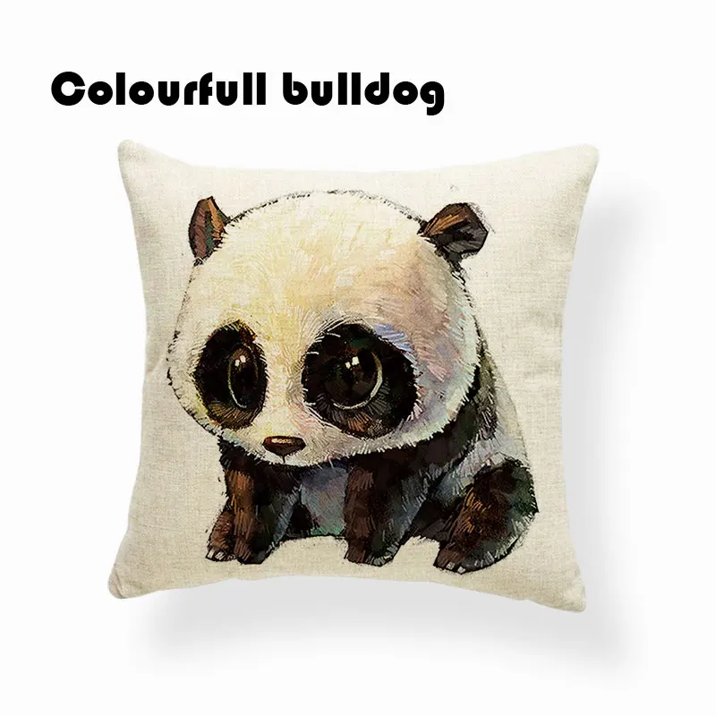 Designer Cartoon Animal Panda Toss Pillow Pop Art Pillow Scarf For Sofa Kids Birthday 18 Inch Cheap Office Decor Merry Christmas Designer Cartoon Animal Panda Toss Pillow Pop Art Pillow Scarf For Sofa Kids Birthday 18 Inch Cheap Office Decor Merry Christmas